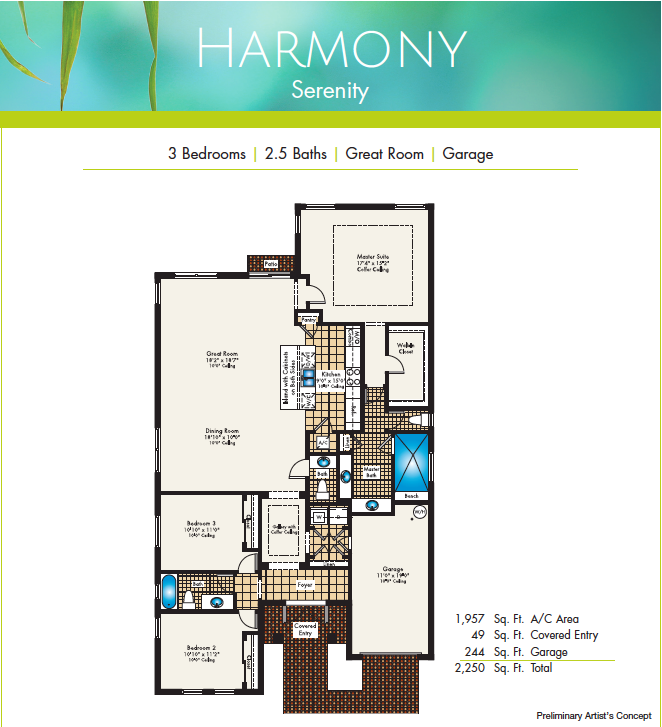 Harnony floor plans