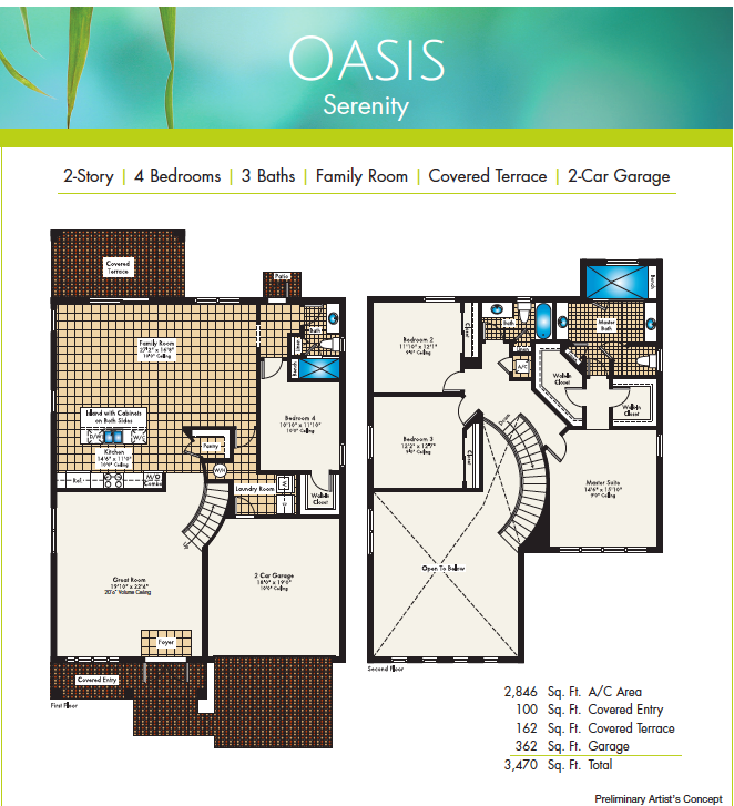 Oasis Floor Plan